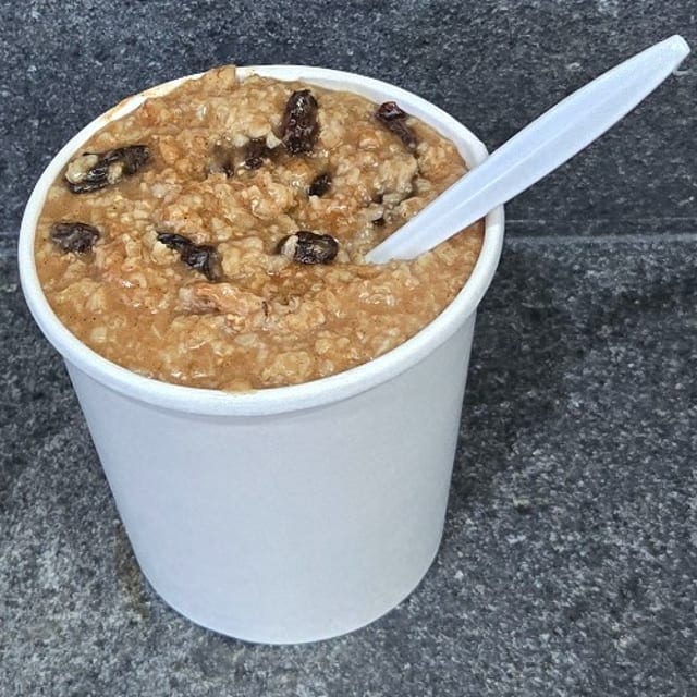 Hot Oatmeal.