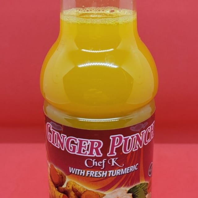 Chef K Ginger Punch with Turmeric.
