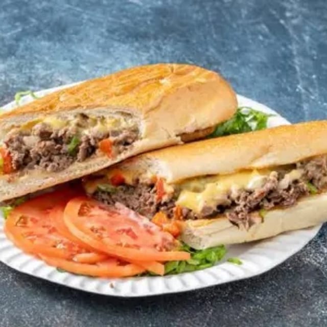 The Philly Cheese Sandwich.