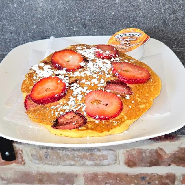 Strawberry Pancakes.