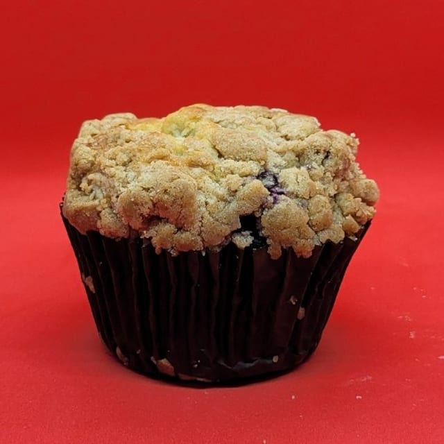 Blueberry Crunch Muffin.