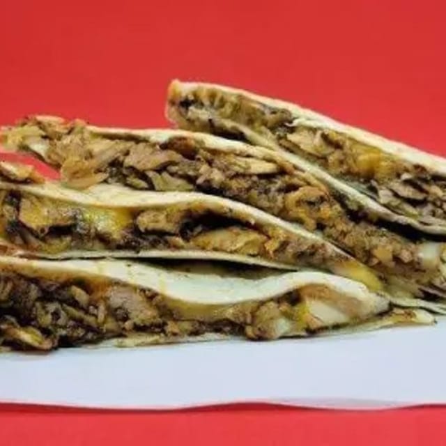 Jerk Chicken Quesadilla.