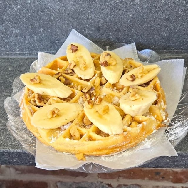 Banana Nut Waffle.
