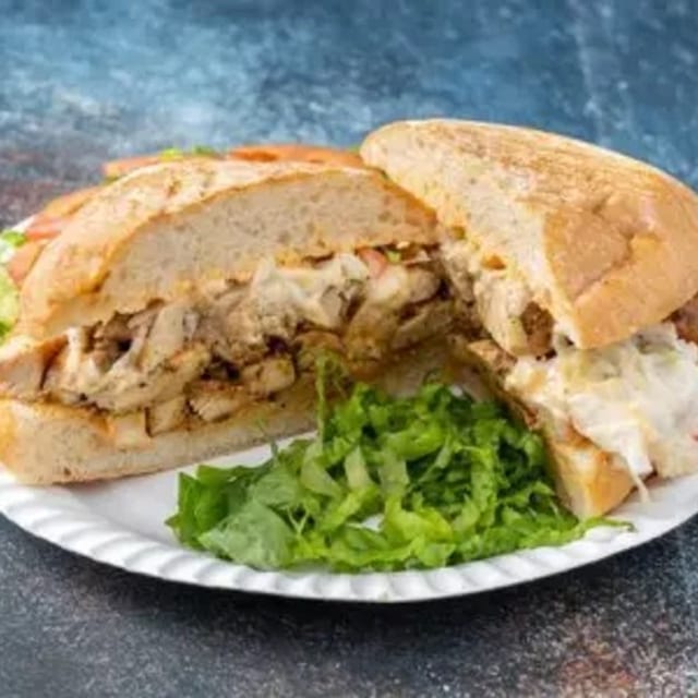 Jamaican Me Crazy Sandwich.