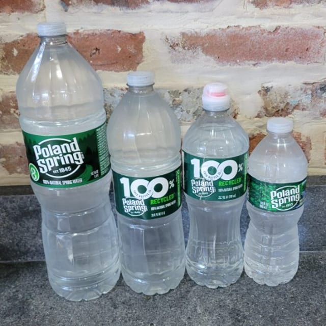 Poland Spring Water.