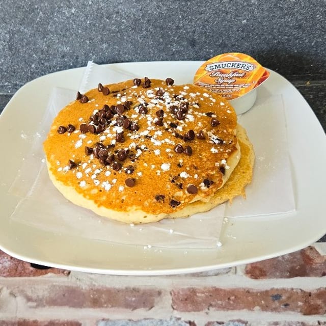 Chocolate Chip Pancakes.